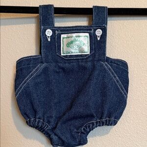 Cabbage Patch Kids Blue Denim Overalls, 1983 official apparel